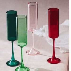 Morgan flutes Glasses set of 4